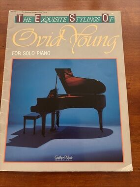 Ovid Young "The Exquisite Stylings" Piano Music Book